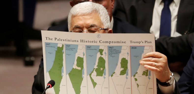 L’Etat palestinien proposé par Trump ? Un «gruyère suisse», dénonce Abbas devant l’ONU