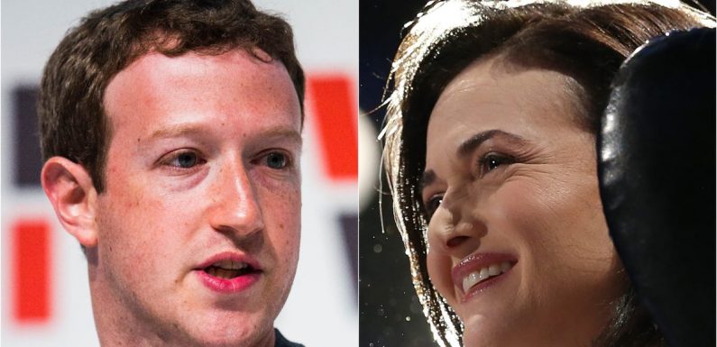 Billionaire George Soros says Mark Zuckerberg and Sheryl Sandberg should be removed from their leadership positions at Facebook