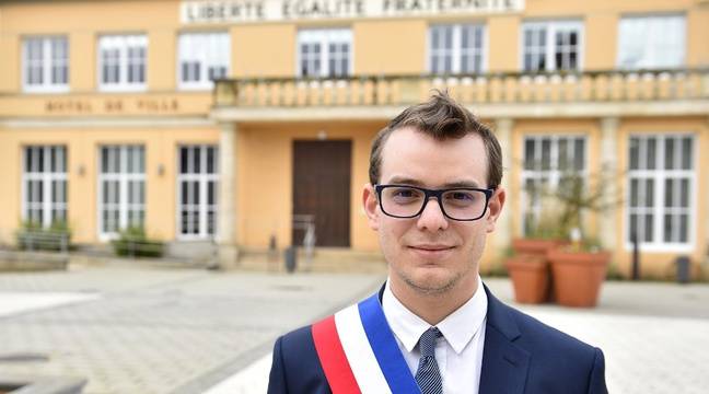 Rémy Dick, 25 ans et plus jeune maire de France prêt pour un nouveau mandat