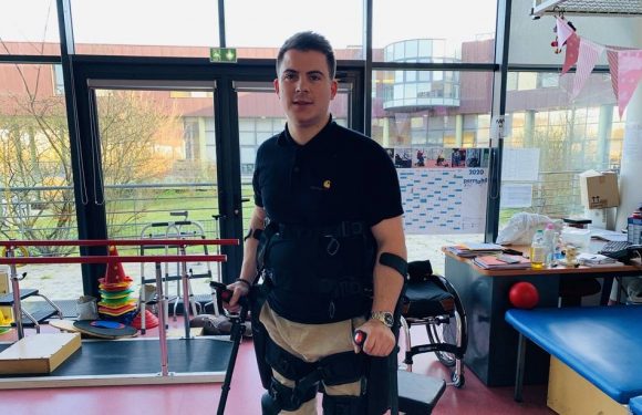 VIDEO. Bordeaux : Paraplégique, il va participer à un semi-marathon en marchant grâce à un exosquelette