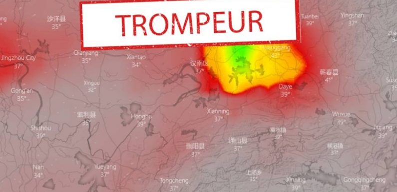 Coronavirus : Attention à cette carte trompeuse des émissions de dioxyde de soufre à Wuhan