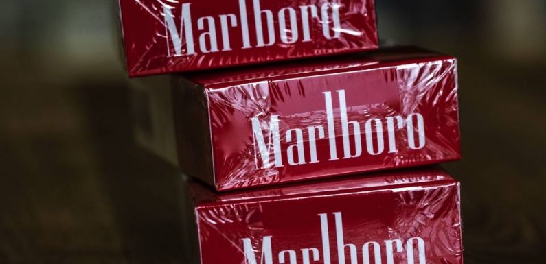 Le paquet de Marlboro, les cigarettes les plus vendues en France, à 10 euros le 1er mars