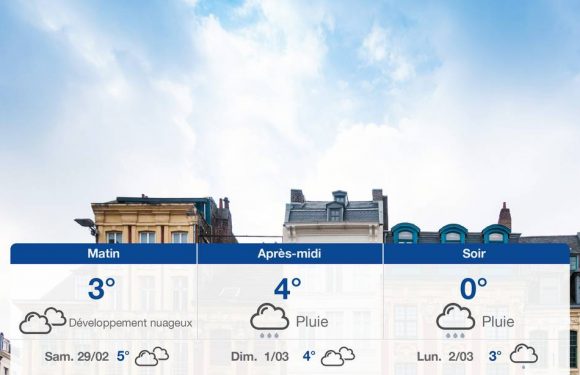 Météo Lille: Prévisions du vendredi 28 février 2020
