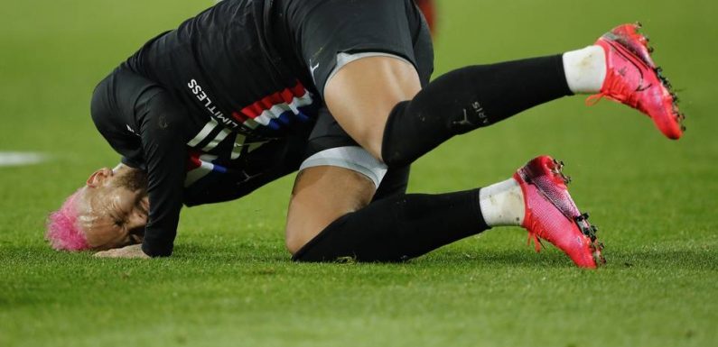 PSG : Neymar touché aux côtes et absent pour le match à Nantes