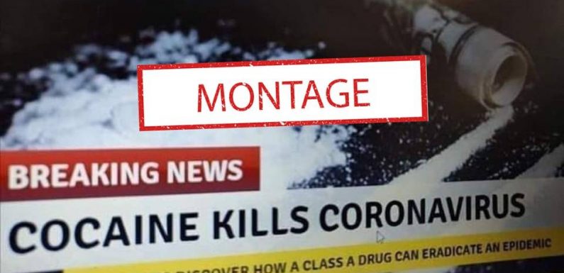 Etonnamment, la cocaïne ne soigne pas le coronavirus (ni quoi que ce soit d’autre)