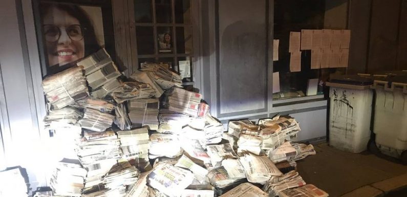 Municipales 2020 à Nantes : Le QG de Valérie Oppelt encore une fois pris pour cible