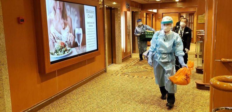 Coronavirus : Au moins 10 personnes contaminées à bord du navire de croisière au Japon, l’ensemble des passagers en quarantaine