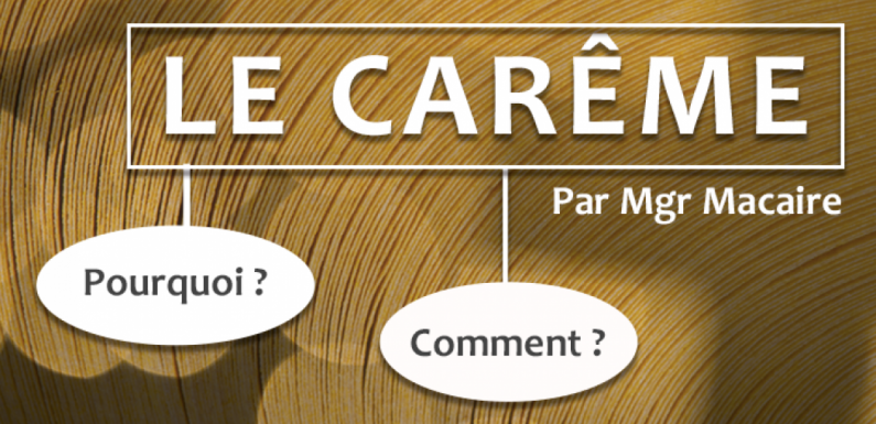 Quatre propositions pour le Carême, en ligne