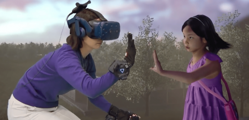Grâce à la réalité virtuelle, cette maman peut voir et parler avec sa fille décédée