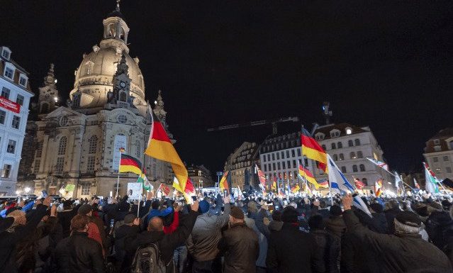 Allemagne : le mouvement anti-islam Pegida fête son 200ème rassemblement à Dresde