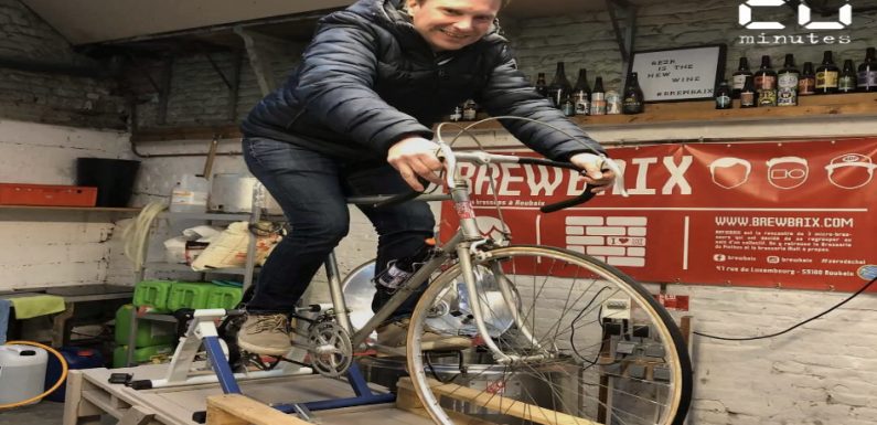VIDEO. Nord : Parix-Brewbaix, la première bière brassée à la force des mollets
