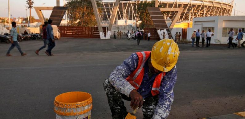 Hundreds of Indian slum residents evicted from stadium route ahead of Trump’s first visit