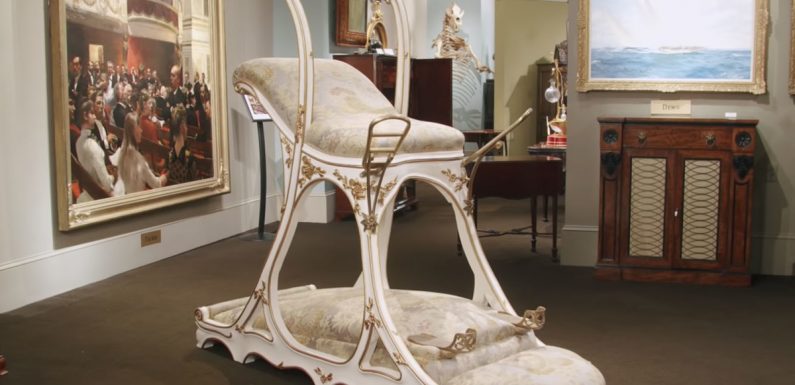 Récit : La folle histoire du fauteuil érotique d’Édouard VII