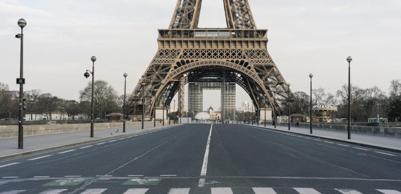 Paris confinée, “le cœur de l’Europe a cessé de battre”