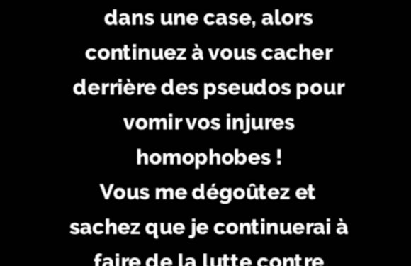 Baptiste Giabiconi : Victime d’homophobie, il pousse un énorme coup de gueule