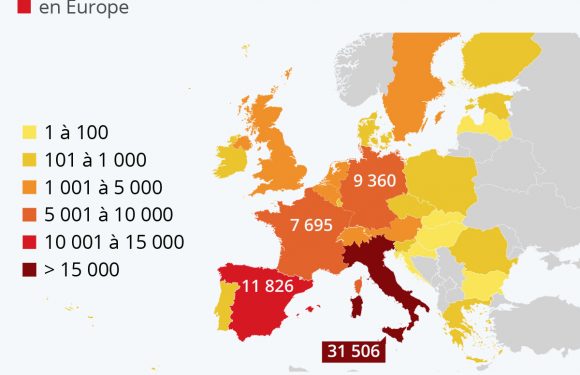 Le coronavirus en Europe
