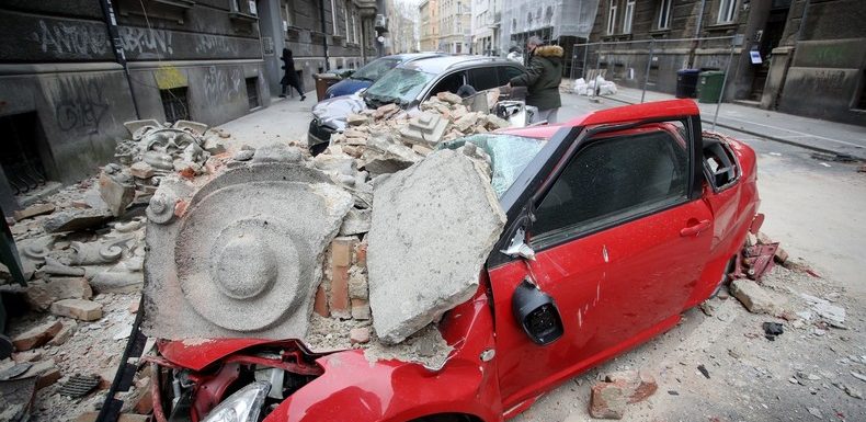 Double peine pour la Croatie, frappée par un séisme destructeur en pleine pandémie de Covid-19