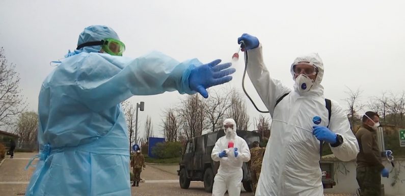 Italie : les médecins militaires russes en première ligne de la pandémie à Bergame