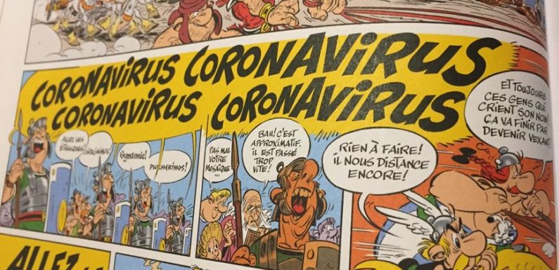 Le coronavirus se trouvait déjà dans un album d’Astérix
