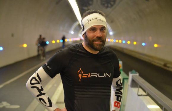 Un ultra-trail « hors du temps » et « inhumain »… David Briand s’aventure sur une course de 320 km dans un tunnel