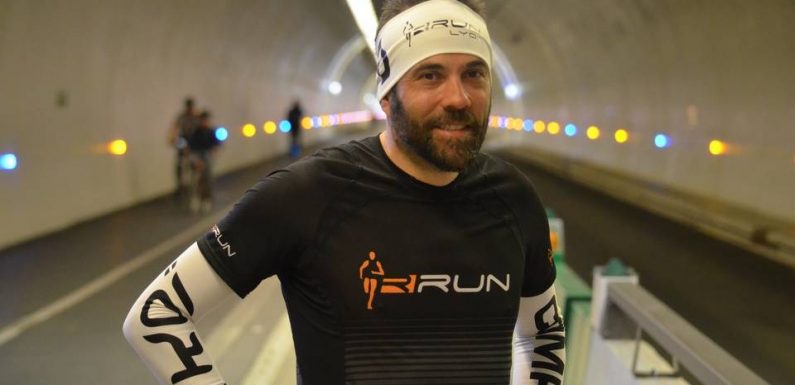 Un ultra-trail « hors du temps » et « inhumain »… David Briand s’aventure sur une course de 320 km dans un tunnel