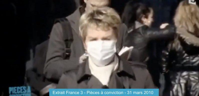 Coronavirus : Il y a 10 ans, Elise Lucet reprochait à la ministre de la santé, sur une chaîne du service public, d’avoir fait l’acquisition de milliards de masques et de vaccins…