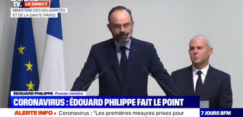 Coronavirus : nouvelle étape avant le confinement, Edouard Philippe annonce la fermeture « de tous les lieux recevant du public non indispensables à la vie du pays »