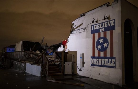 Death toll jumps to at least 19 after tornado rips through Nashville and central Tennessee