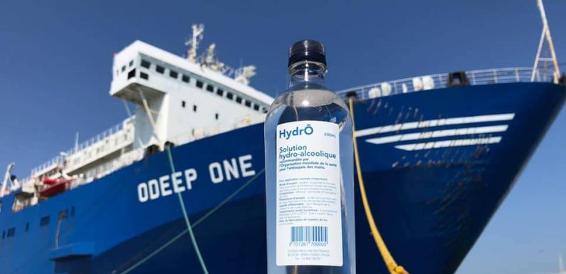 Coronavirus à Sète : Une usine flottante fabrique un million de flacons de solution hydroalcoolique par semaine