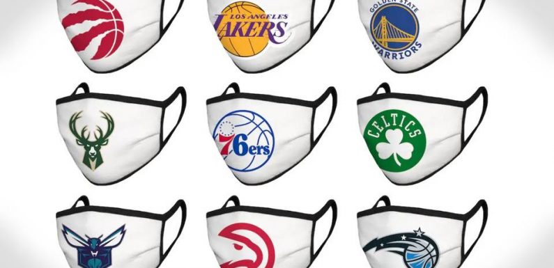 Coronavirus : La NBA vend des masques aux effigies des franchises pour la bonne cause