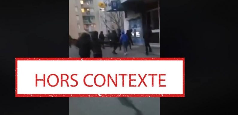 Non, cette vidéo ne montre pas des émeutes en banlieue pendant le confinement
