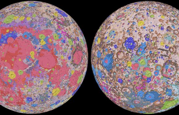 Voici la carte géologique la plus complète et détaillée de la Lune