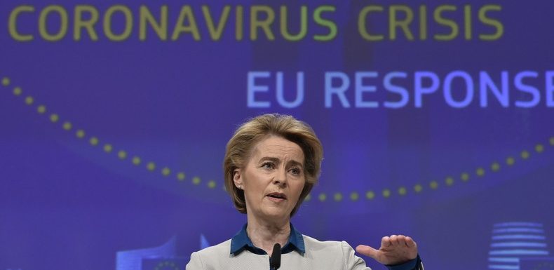 Macron, Merkel et von der Leyen présentent un téléthon international contre le Covid-19