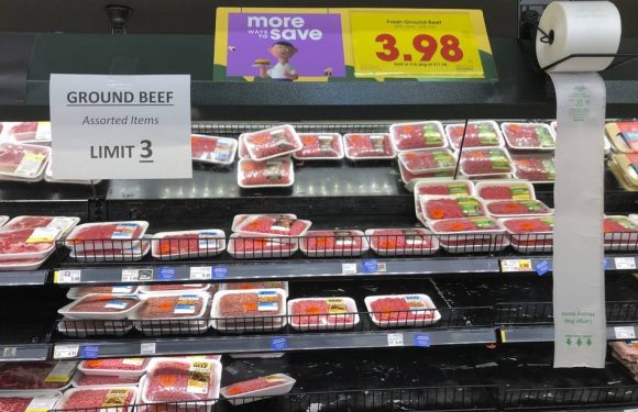Coronavirus : Pénurie de burgers et rationnement de viande dans certains supermarchés aux Etats-Unis
