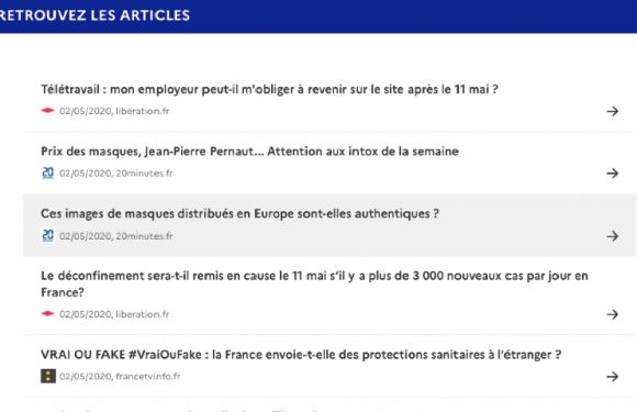 Contre la page internet « Désinfox Coronavirus », le Syndicat national des journalistes saisit le Conseil d’Etat