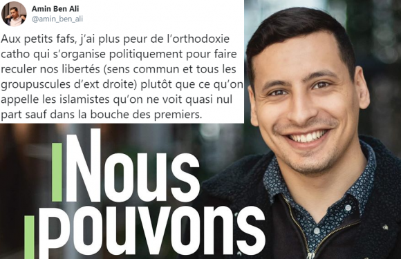 Amin Ben Ali (LFI) : « Nos libertés » sont davantage menacées par l’ « orthodoxie catho » que par des « islamistes qu’on ne voit quasi nulle part »