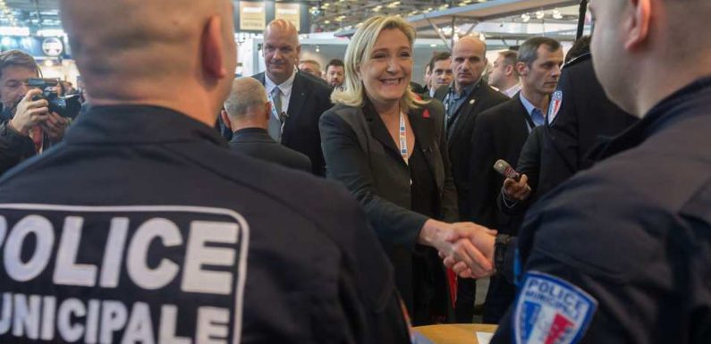Le vote FN explose chez les policiers et les militaires