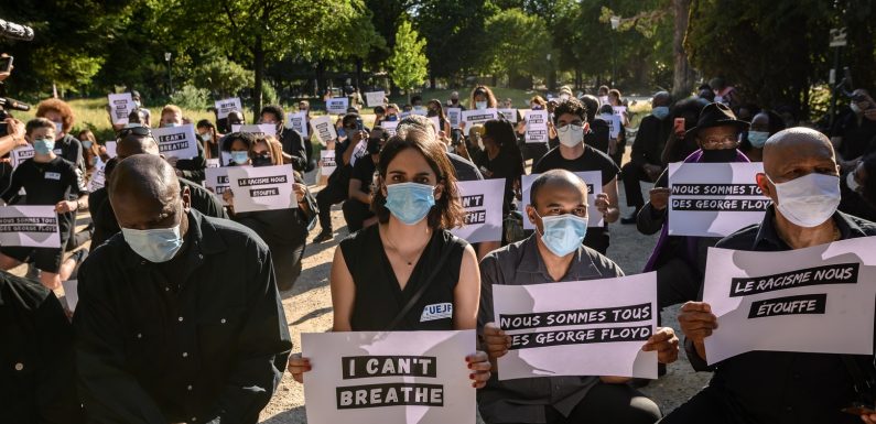 «Floyd aux USA, Traoré en France» : hommages à George Floyd à Paris et Bordeaux