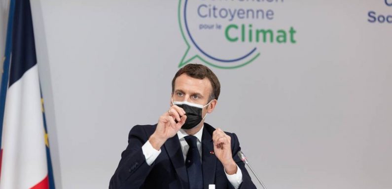 L’écologie doit être «acceptable» par les Français, affirme Macron devant la Convention climat