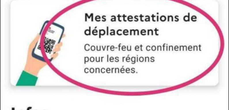 Coronavirus : Le retour du confinement et du couvre-feu annoncé dans TousAntiCovid ? Fausse alerte !