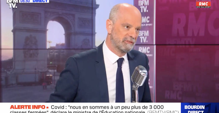 La France ne va pas participer au boycott diplomatique des JO de Pékin, selon Jean-Michel Blanquer